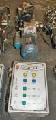 Hydraulic pump & Fusion control panel