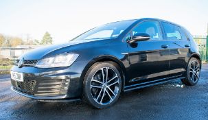 Volkswagen Golf GTD diesel automatic 5 door hatchback car Registration Number: KM15 OKK Date of