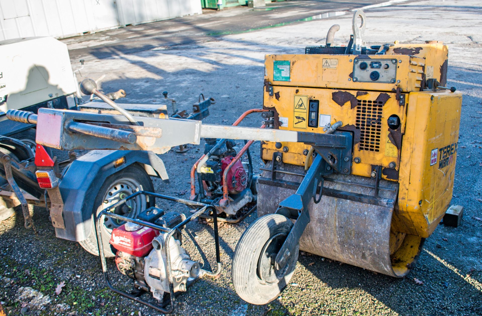 Benford Terex MBR71 diesel driven pedestrian roller/breaker Year: 2011 S/N: EB5KY0139 A557025 - Image 2 of 3