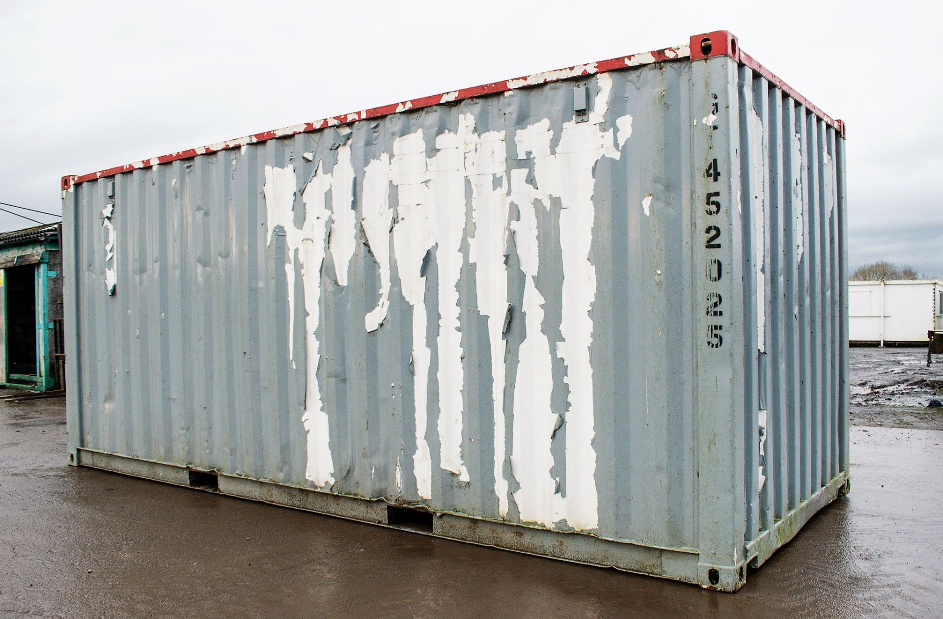 20 ft x 8 ft steel shipping container c/w keys - Image 2 of 7
