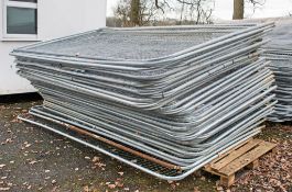 2 - pallets of Heras fencing