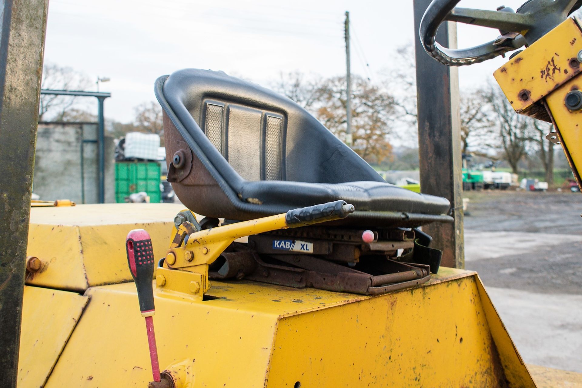 Benford Terex 5 tonne straight skip dumper S/N: A446 Recorded Hours: Not displayed (Clock blank) - Image 16 of 16