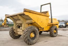 Benford Terex 5 tonne straight skip dumper S/N: A446 Recorded Hours: Not displayed (Clock blank)