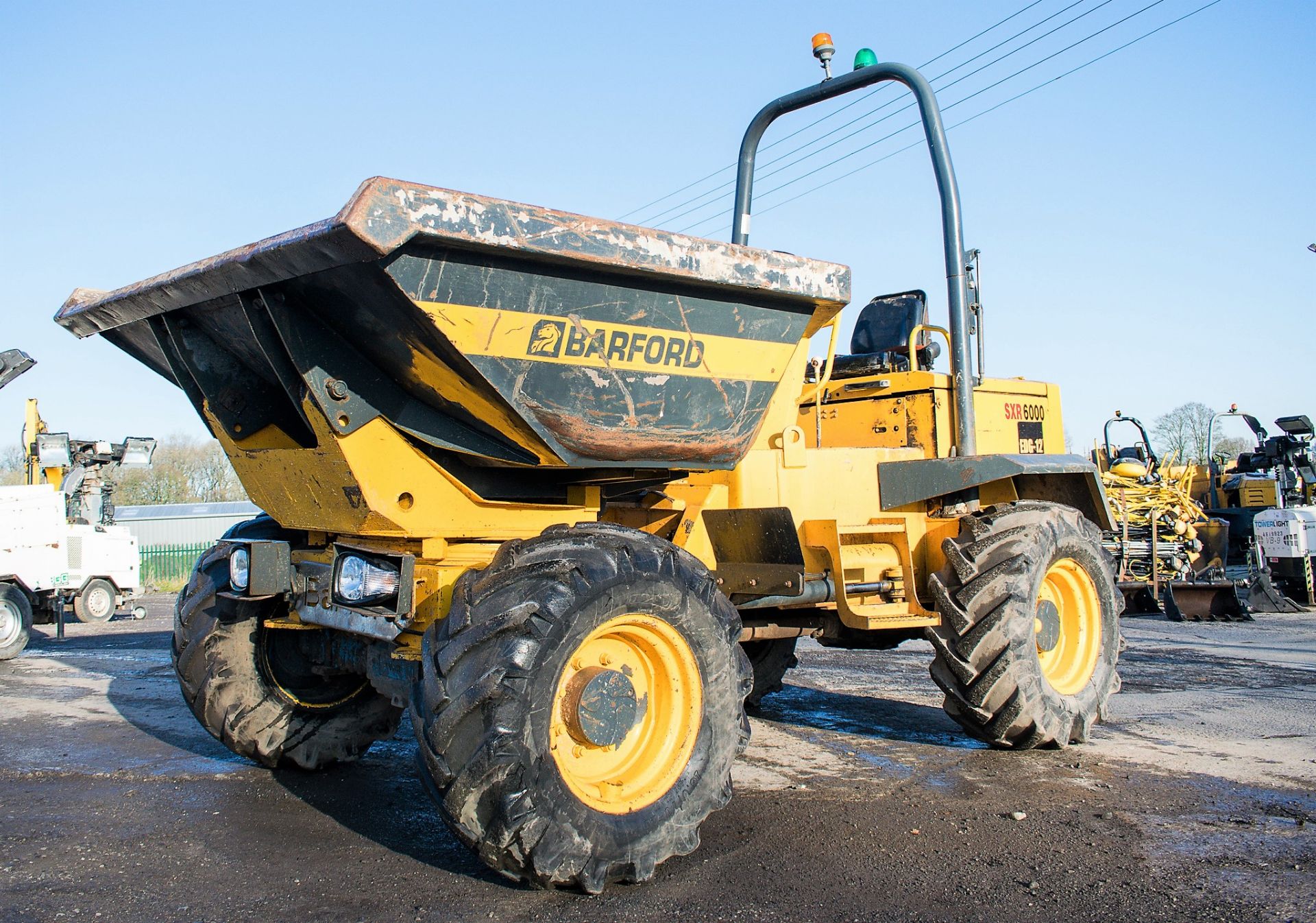 Barford 6 tonne swivel skip dumper Year: S/N: Recorded Hours: 2740