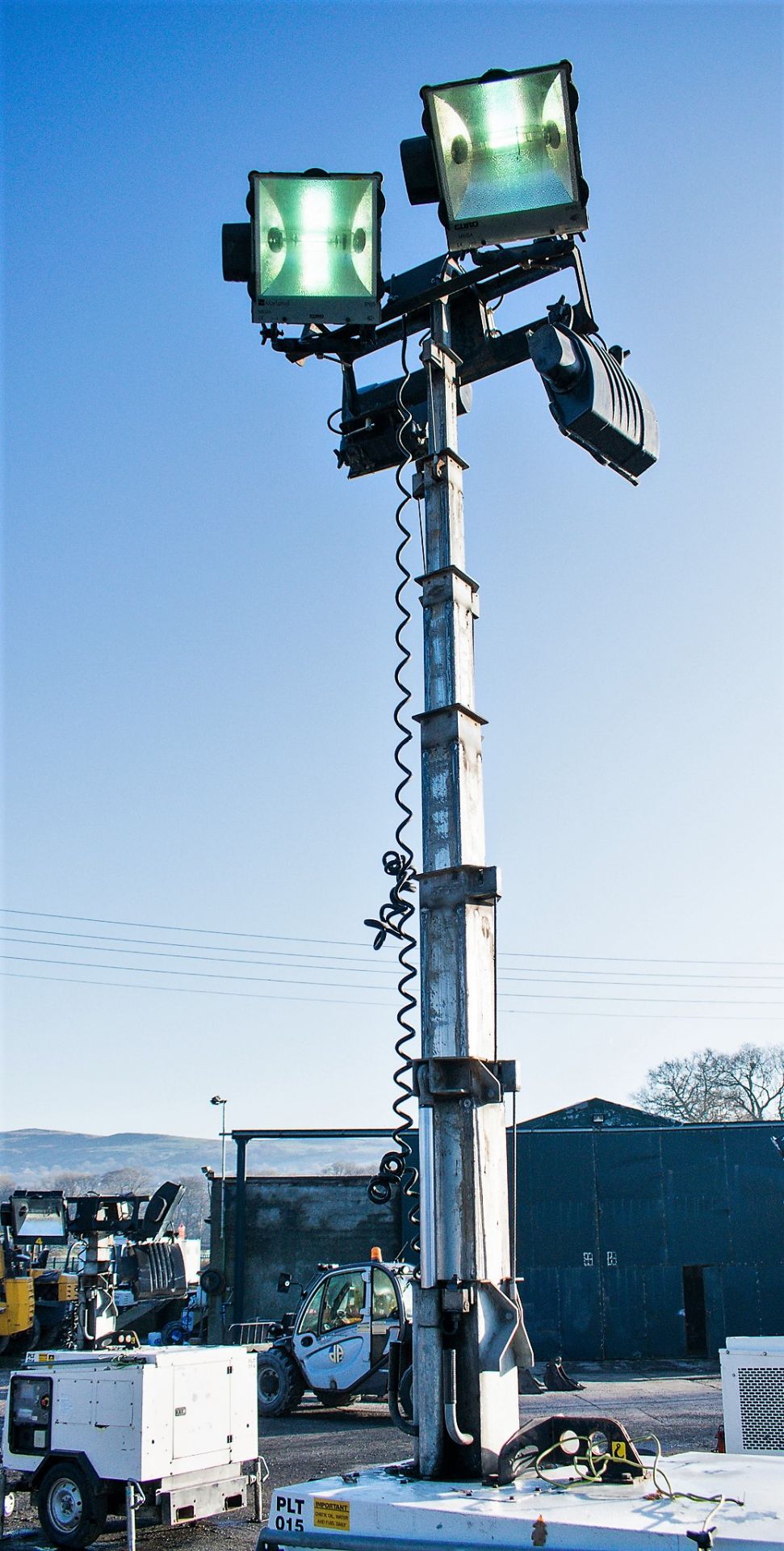 BGG diesel driven mobile lighting tower Recorded Hours: 1002 PLT015 - Image 6 of 8