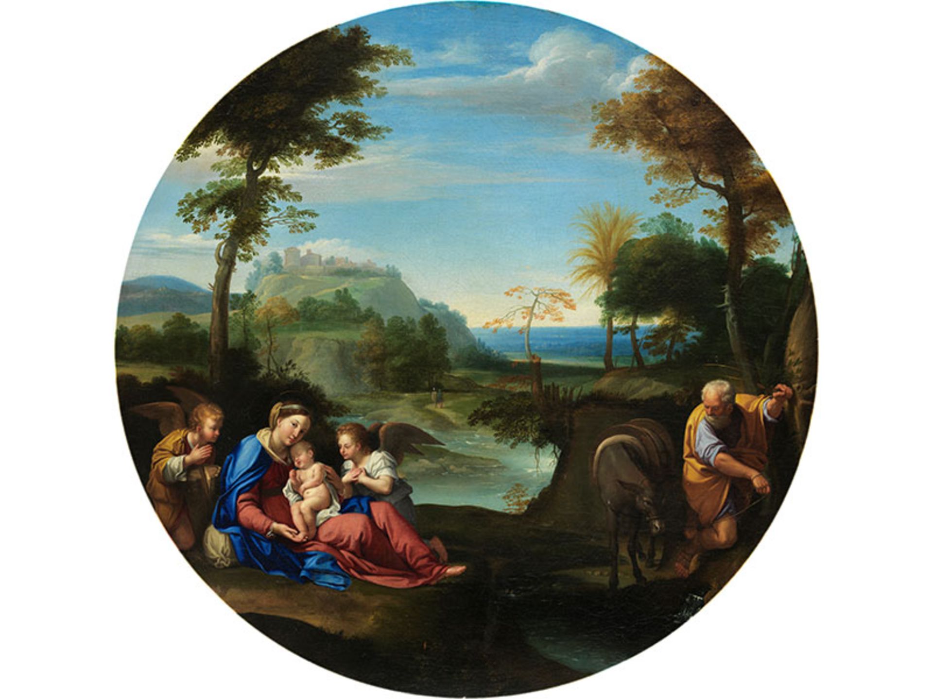 Francesco Albani, 1578 Bologna "" 1660, zug. Albani war Schüler von Denys Fiammingo Calvaert (1540-