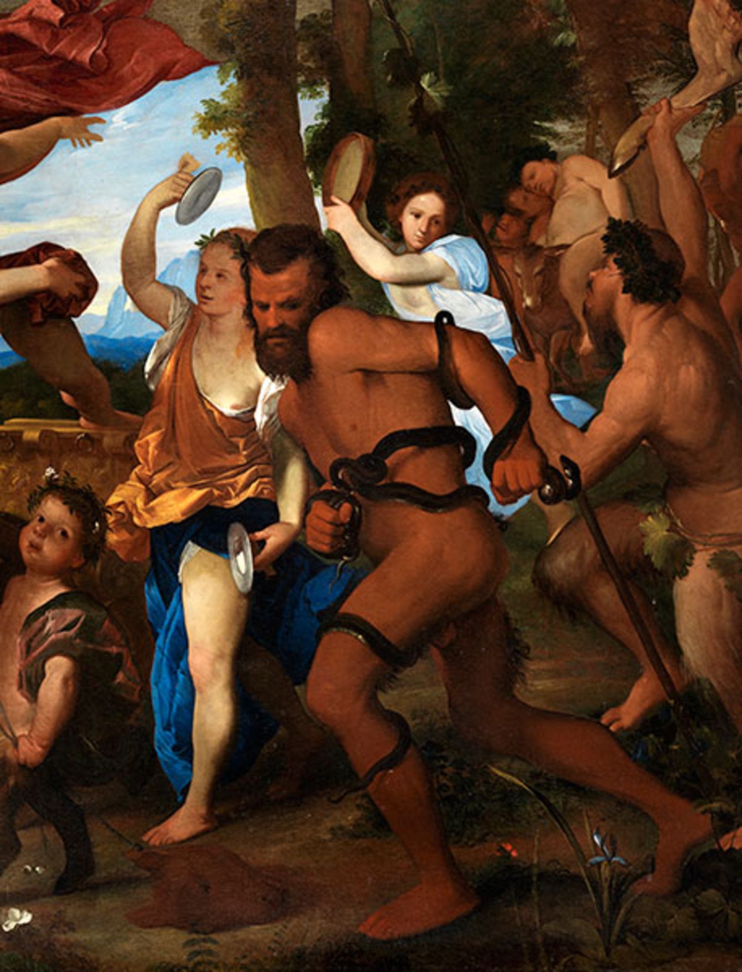 Alessandro Varotari, 1588 "" 1649, zug. BACCHUS UND ARIADNE Öl auf Leinwand. 177 x 191 cm. Kopie - Bild 2 aus 11