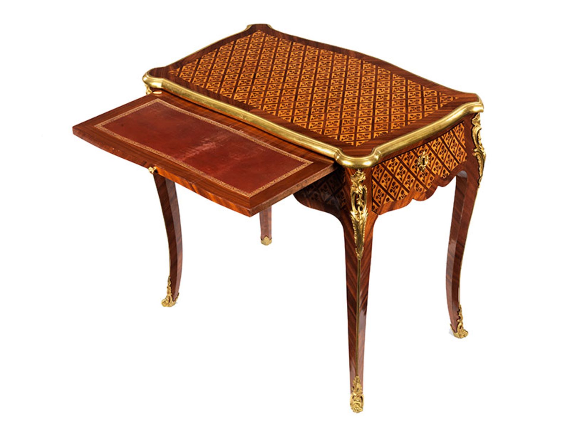 Bureau de dame Höhe: 76 cm. Breite: 79 cm. Tiefe: 51 cm. Gestempelt "Roger Vandercruse 1727-1799 - Bild 3 aus 6