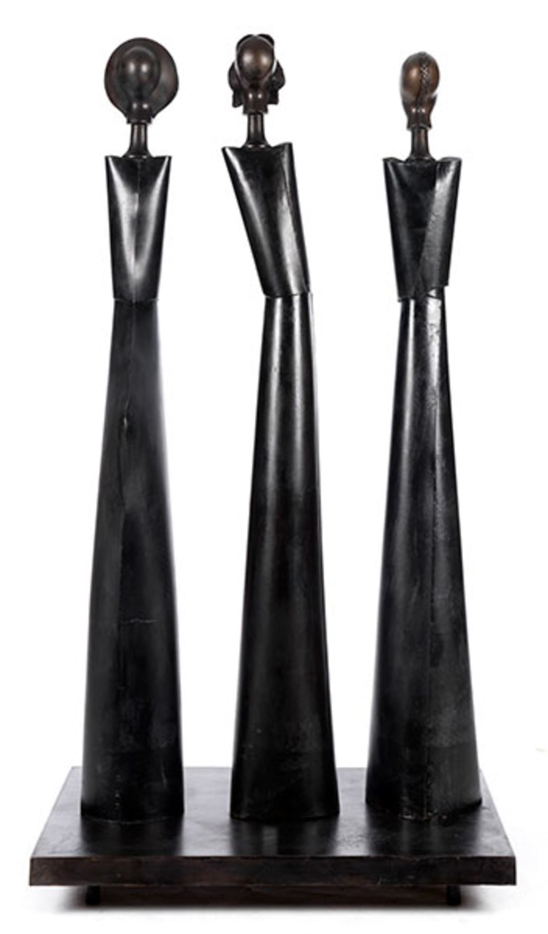 Paul Wunderlich, 1927 "" 2010 OHNE TITEL (SkuLpturen dreier Frauen) Höhe: 1,50 m. Sockelmaße: 84 x - Bild 5 aus 6