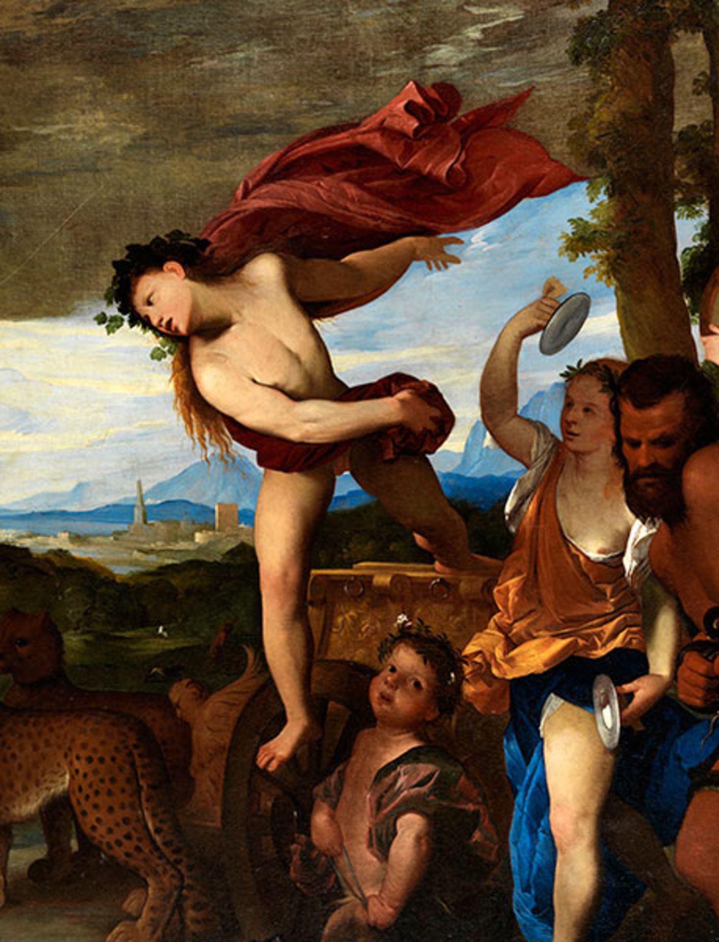 Alessandro Varotari, 1588 "" 1649, zug. BACCHUS UND ARIADNE Öl auf Leinwand. 177 x 191 cm. Kopie - Bild 3 aus 11