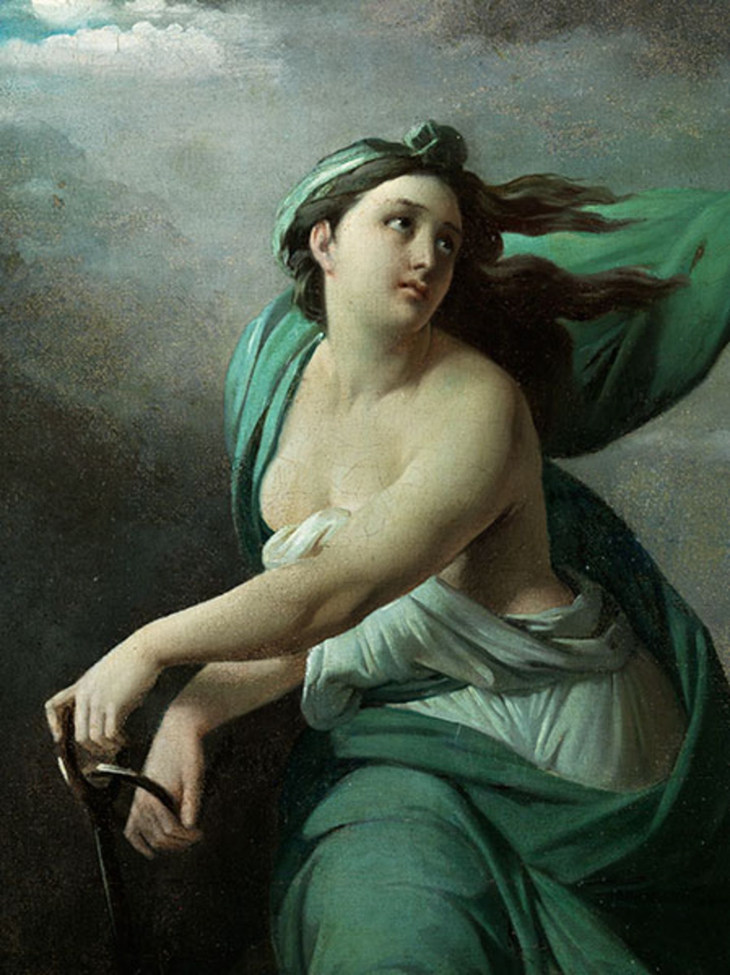Italienischer Maler des 18. JahrhundertsAllegorie der Hoffnung Öl auf Leinwand. Doubliert. 77 x 64 - Bild 2 aus 5