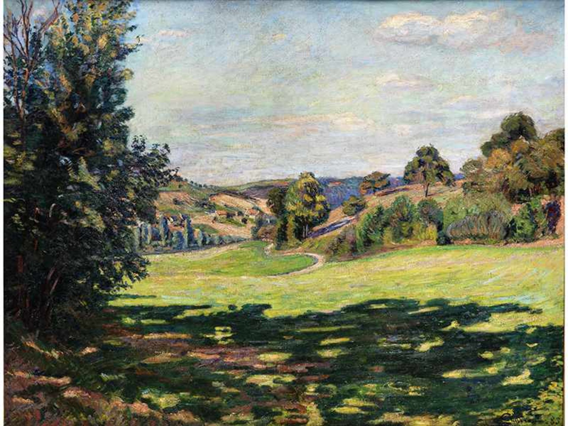 Armand Guillaumin, 1841 Paris "" 1927 Orly Maler im Freundeskreis von Paul Cézanne (1839-1906) und