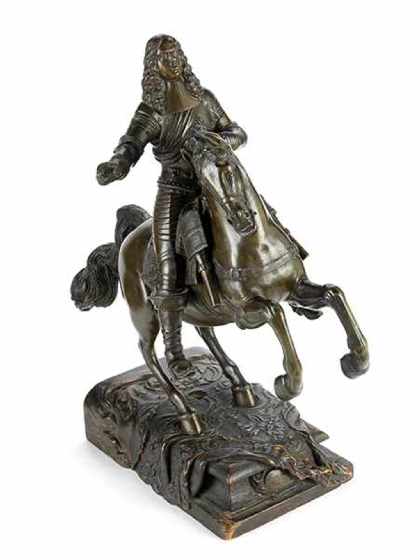 Caspar Gras, 1585 Mergentheim "" 1674 Schwaz REITERSTATUE DES ERZHERZOGS FERDINAND CARL (1628 - Bild 12 aus 15