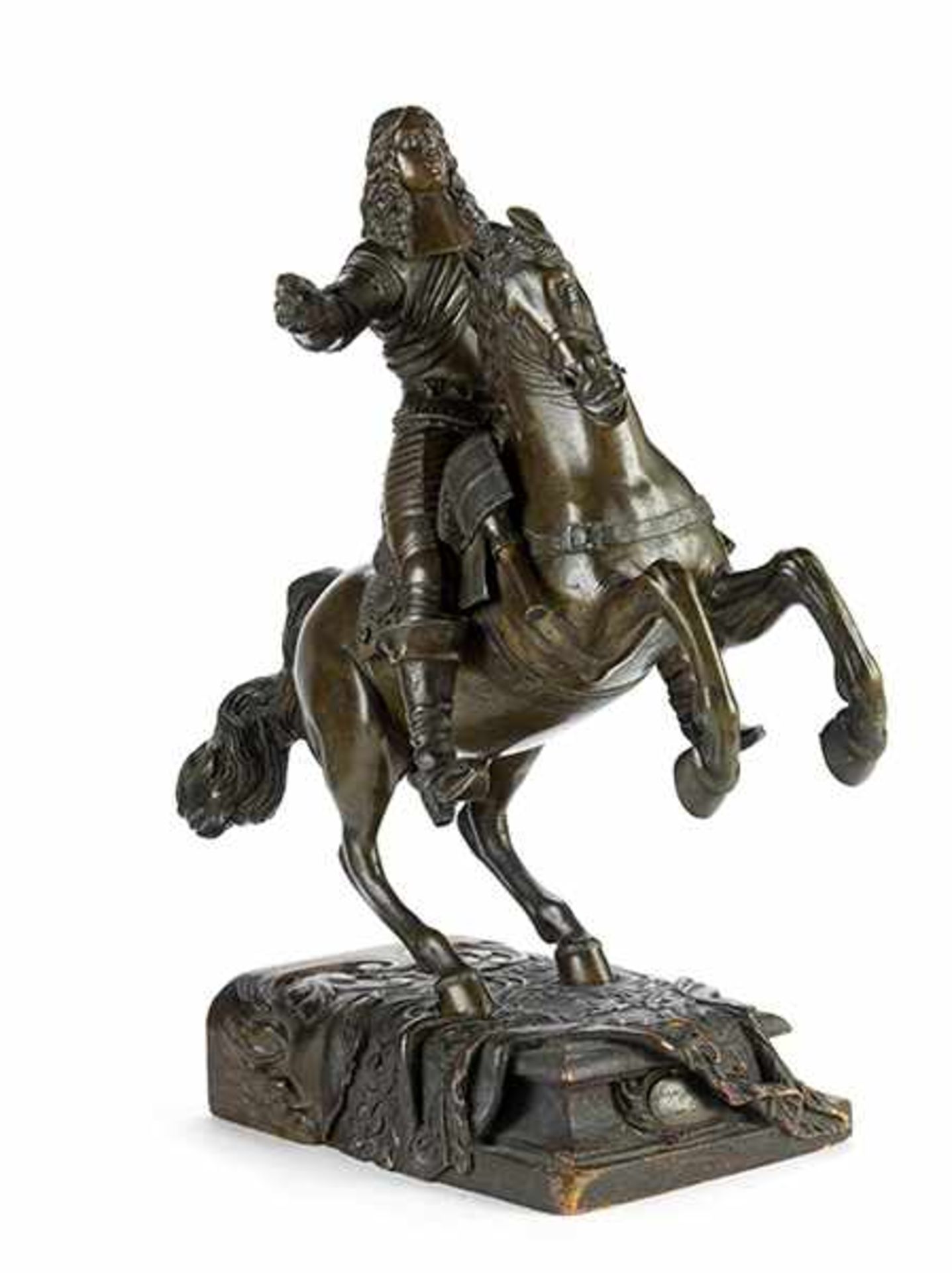 Caspar Gras, 1585 Mergentheim "" 1674 Schwaz REITERSTATUE DES ERZHERZOGS FERDINAND CARL (1628 - Bild 5 aus 15