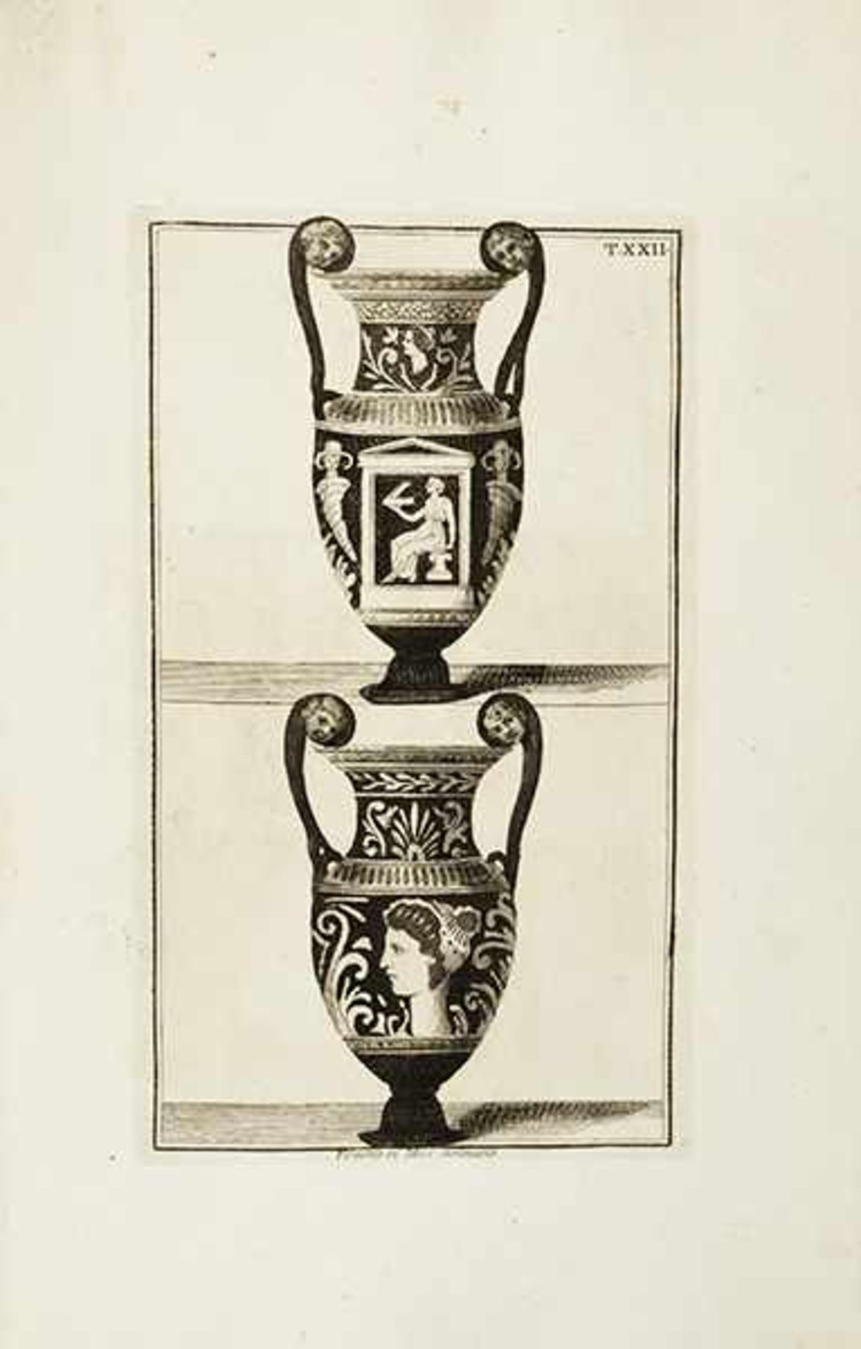 PASSERI, Giovanni Battista. Picturae Etruscorum in vasculis nunc primum in unum collectae, - Bild 18 aus 25