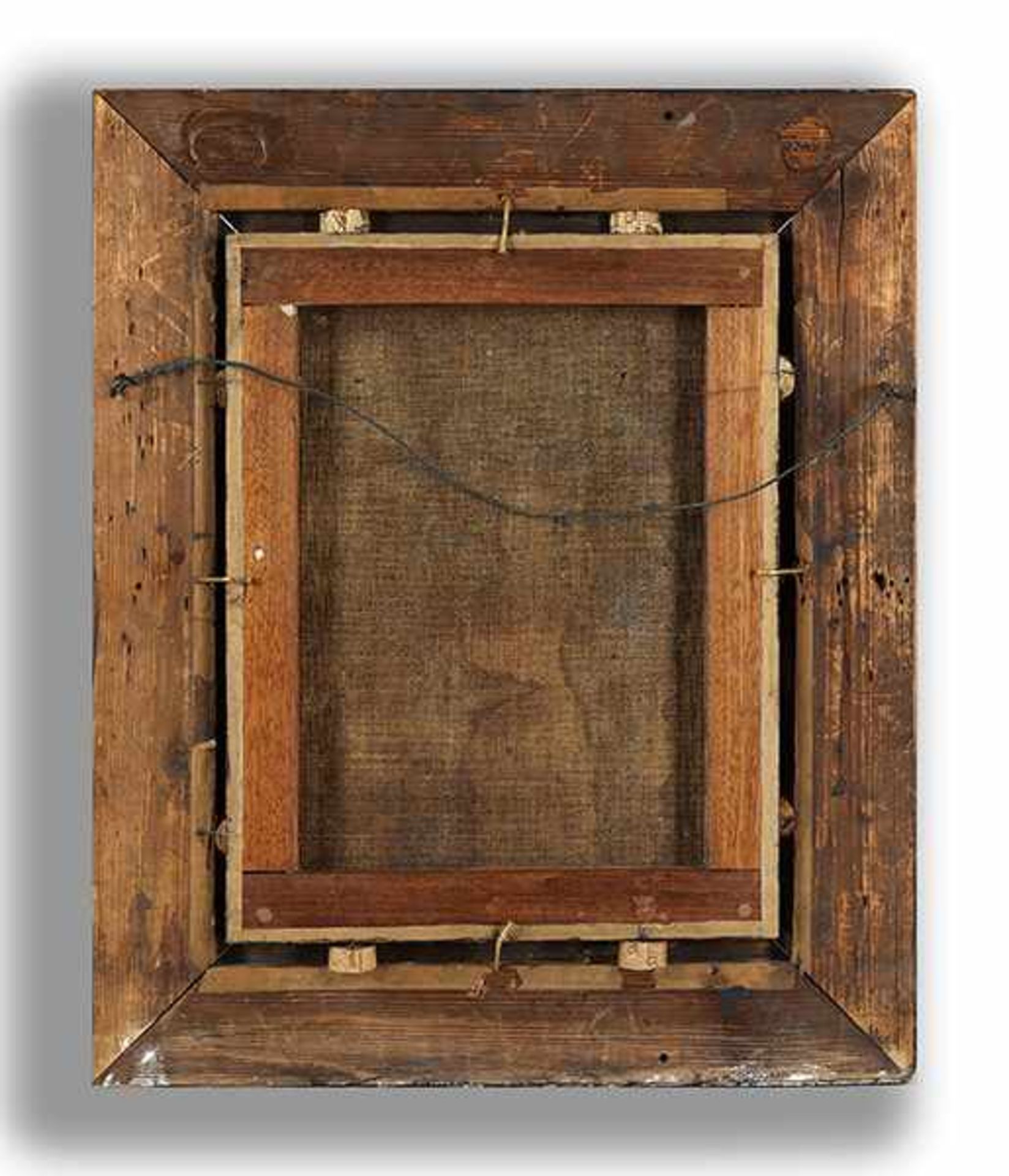 Jan van Eyck, um 1390 "" 1441, Kopie nach MANN MIT ROTEM TURBAN Öl auf Leinwand auf Hartfaser. 30 - Bild 3 aus 7