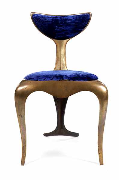 Marc Brazier-Jones, geb. 1956 Neuseeland Drei Kunststühle aus Bronze WALETAIL CHAIR Höhe: ca. 84,5 - Image 8 of 13