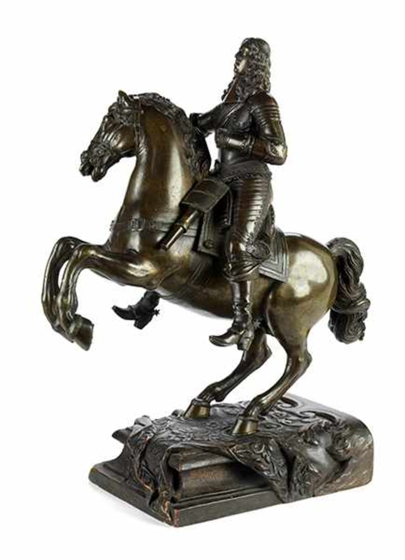 Caspar Gras, 1585 Mergentheim "" 1674 Schwaz REITERSTATUE DES ERZHERZOGS FERDINAND CARL (1628 - Bild 2 aus 15