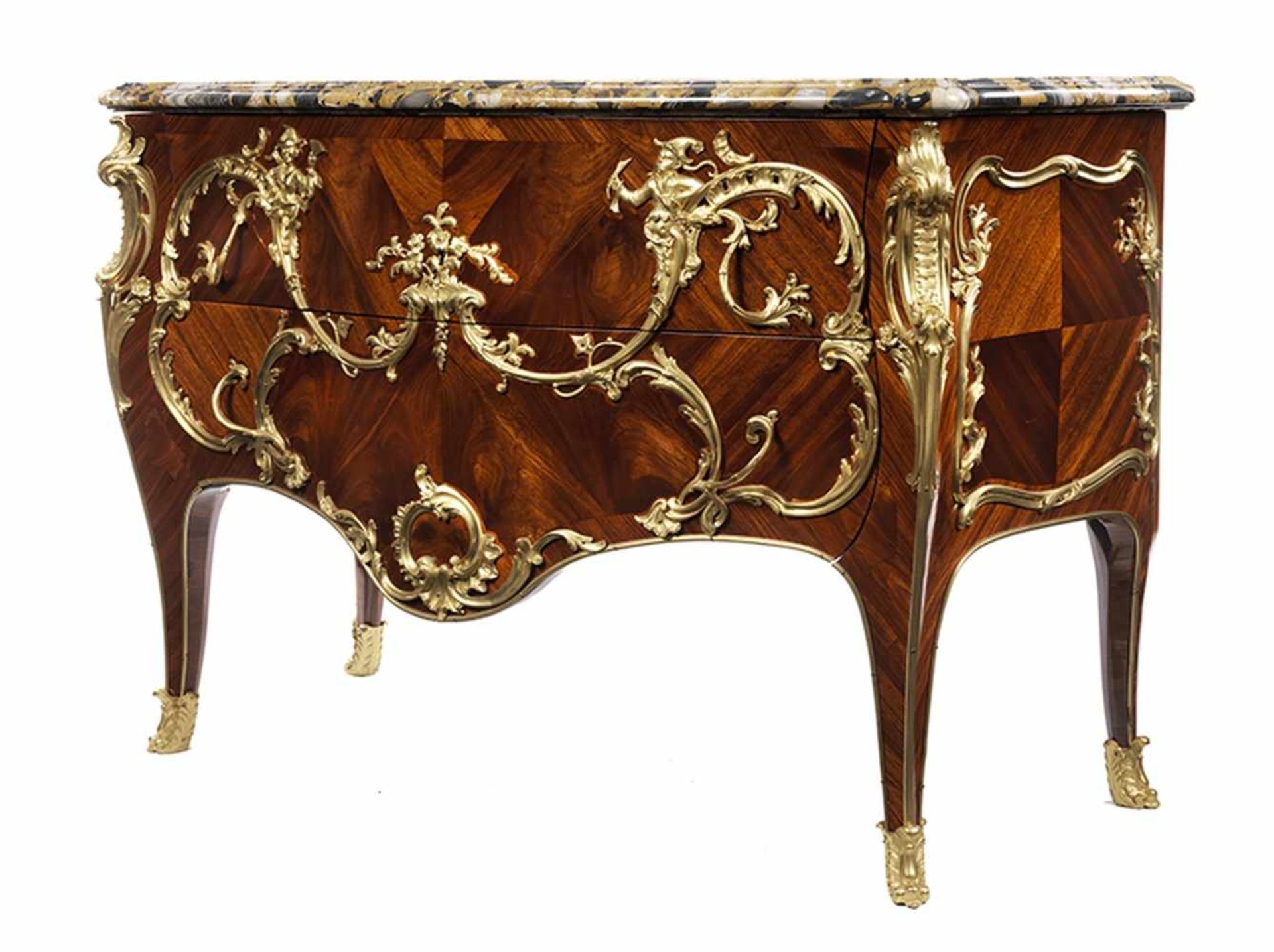 Louis XV commode, - Bild 9 aus 9