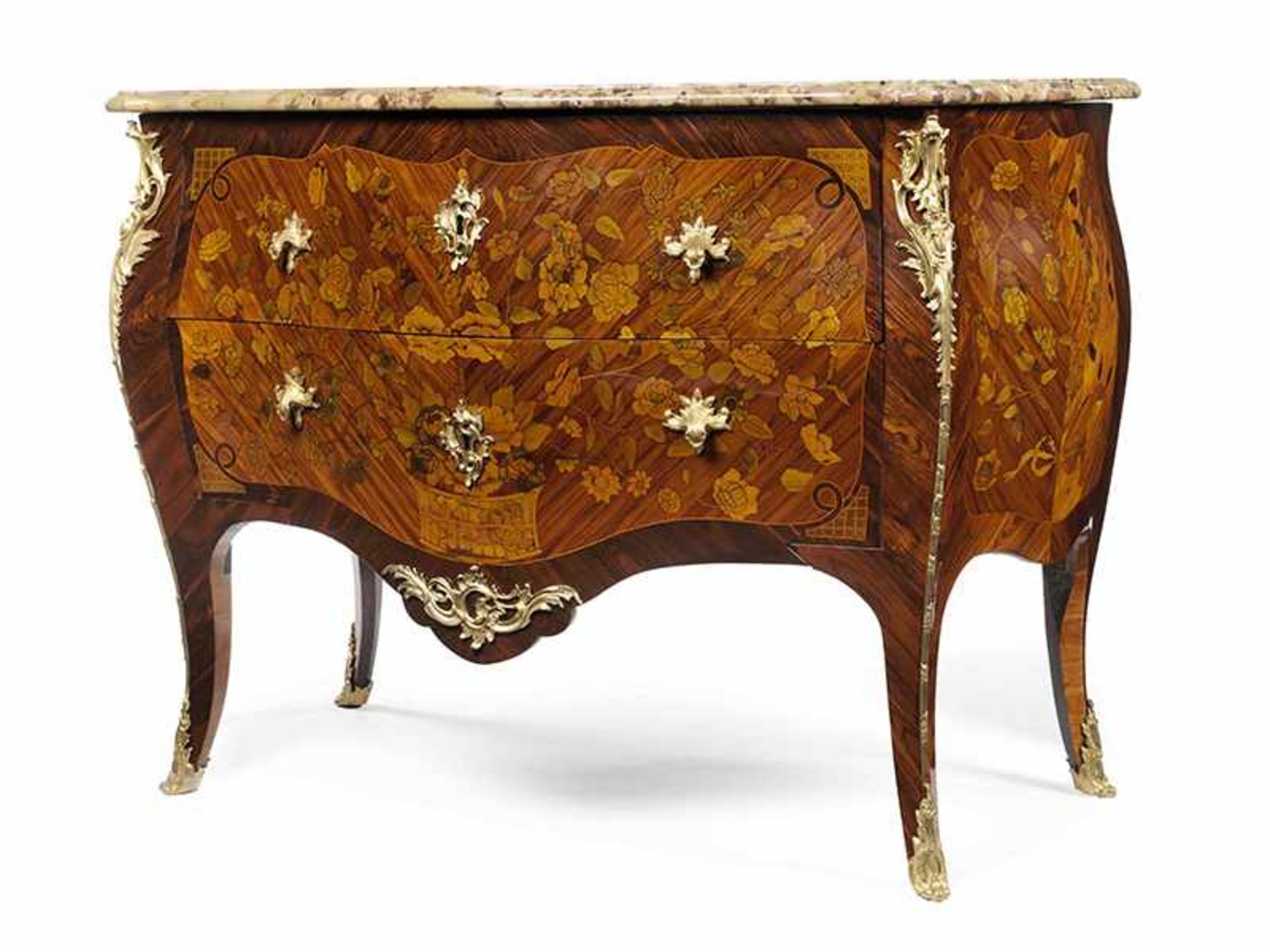 Magnificent Louis XV commode - Bild 2 aus 8