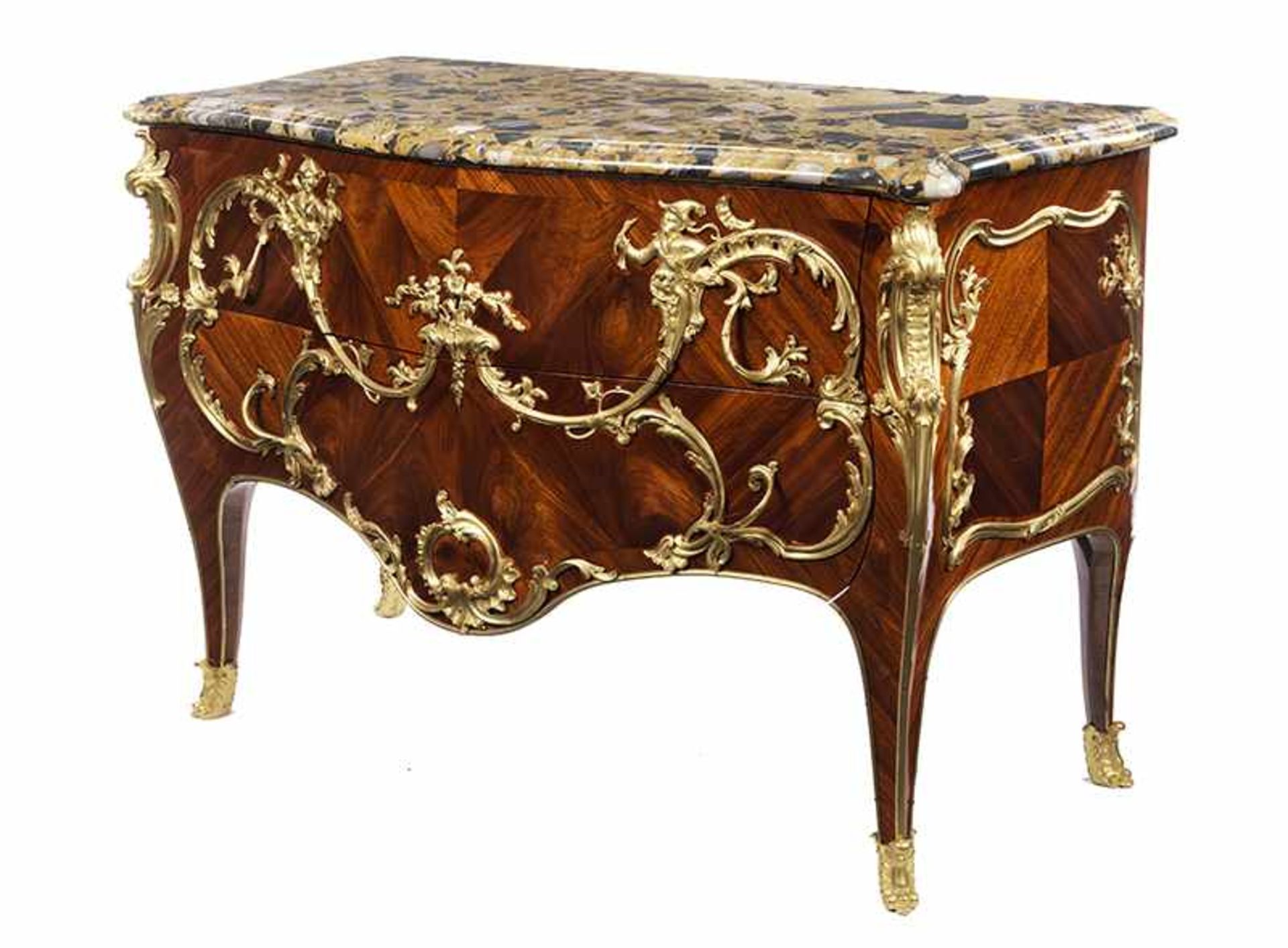 Louis XV commode, - Bild 2 aus 9