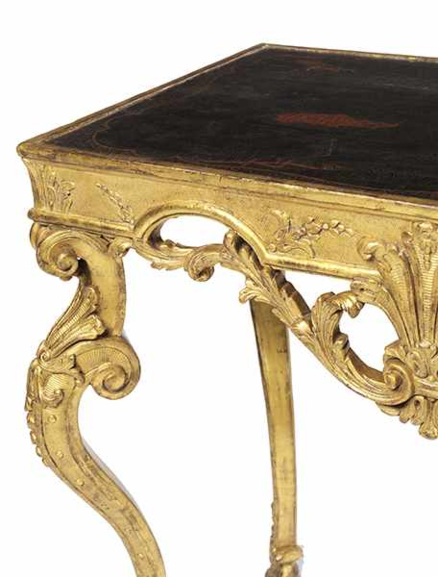 Régence table with parcel-gilt wood - Bild 4 aus 6