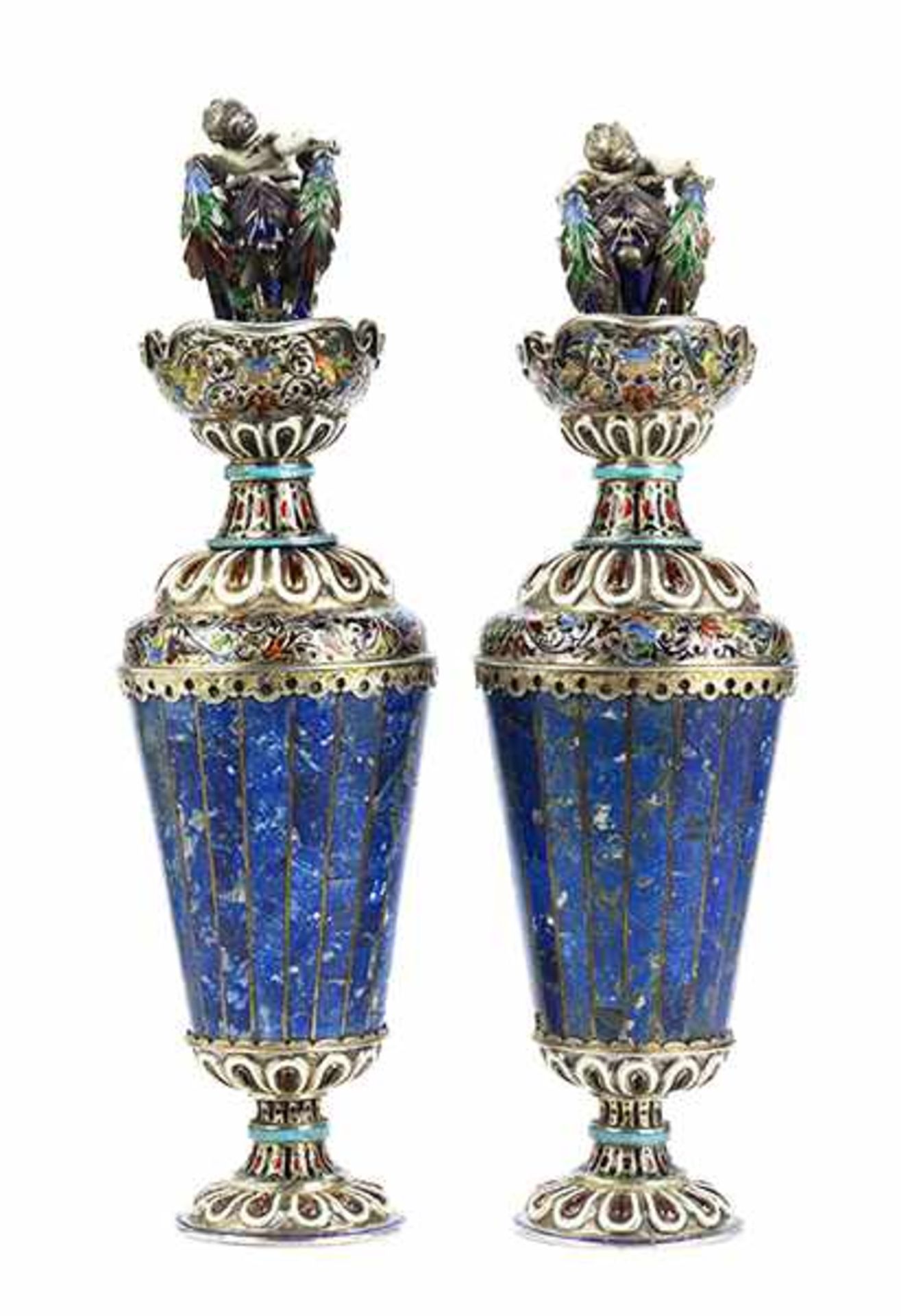 A pair of lapis lazuli jugs - Bild 5 aus 7