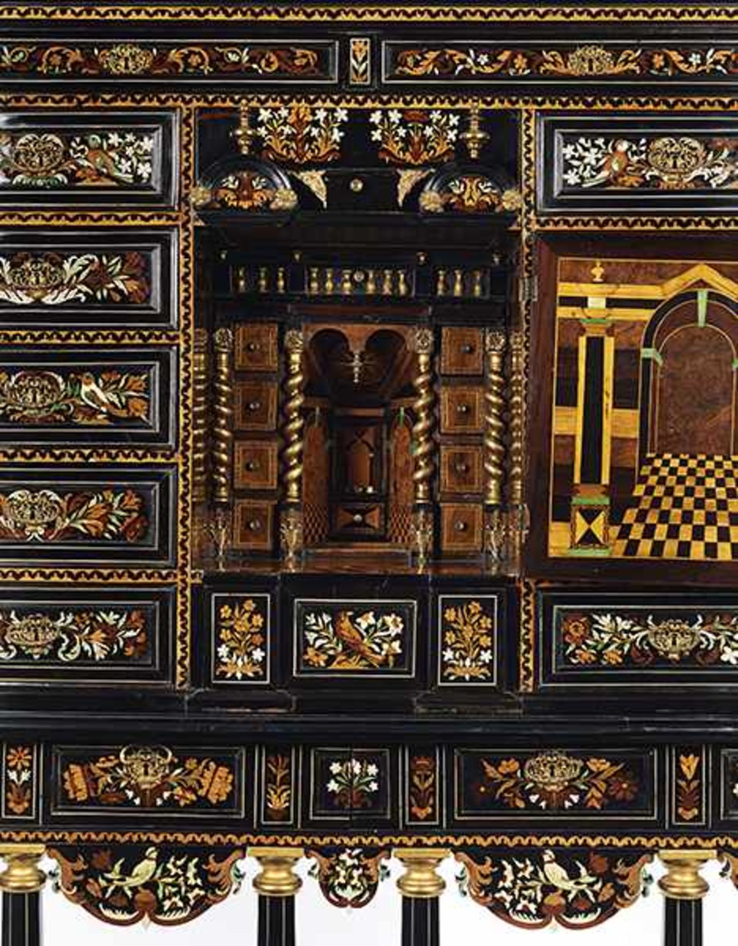 Important Louis XIV cabinet of museum quality - Bild 4 aus 10