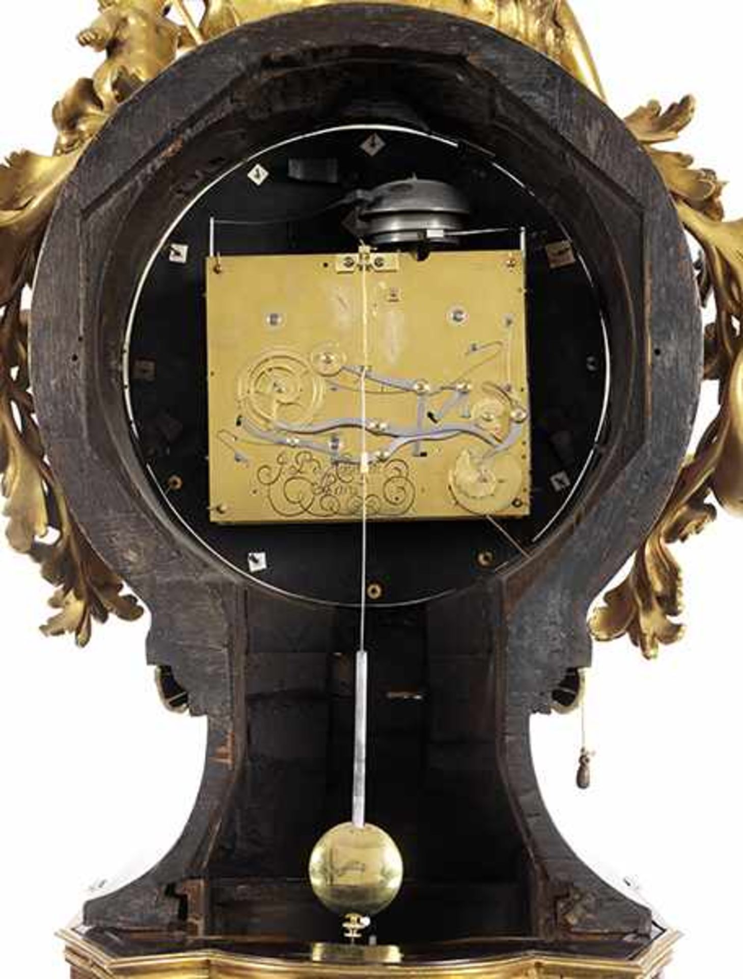 Important and exceptional French 18th century longcase clock - Bild 11 aus 14