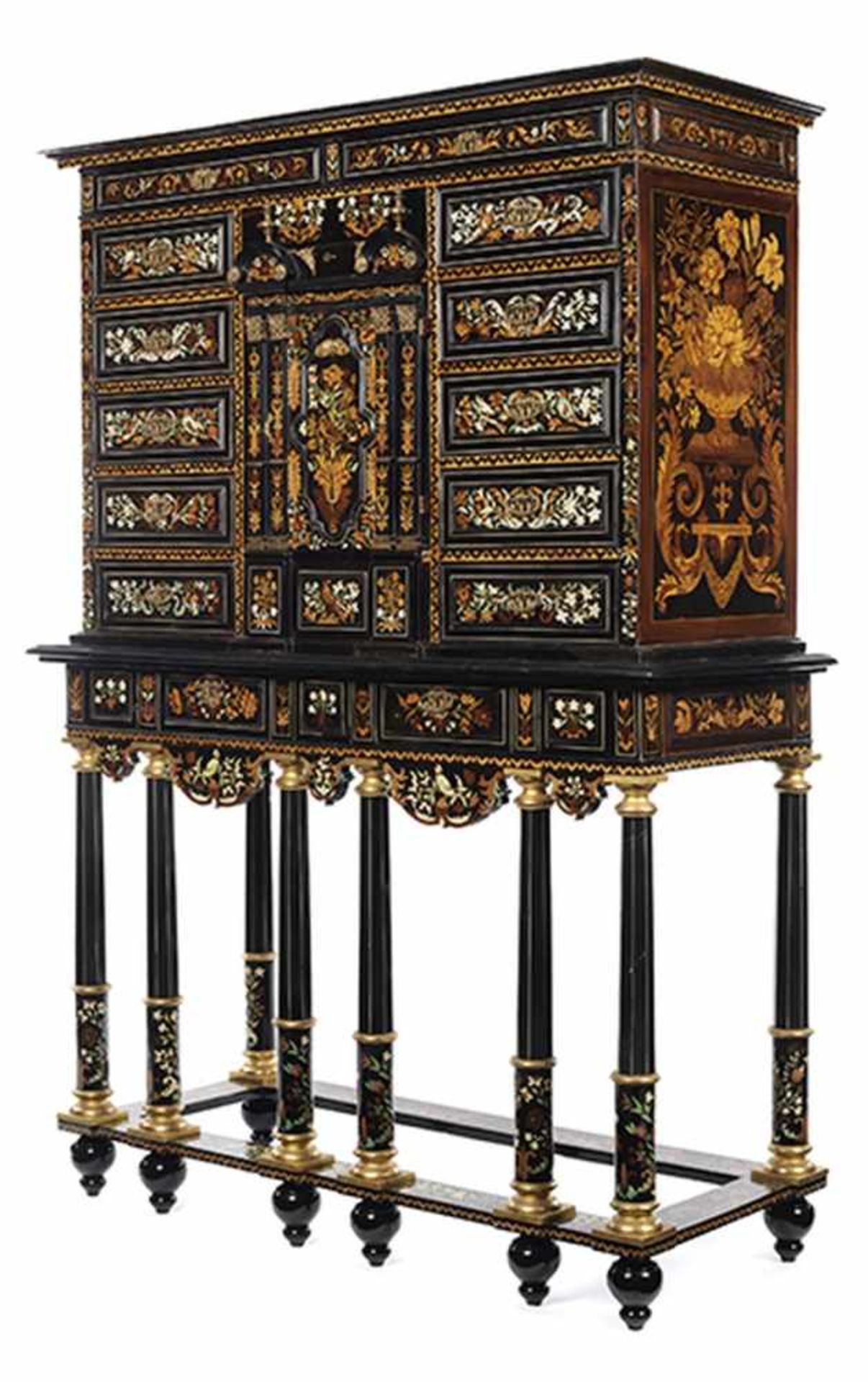 Important Louis XIV cabinet of museum quality - Bild 10 aus 10