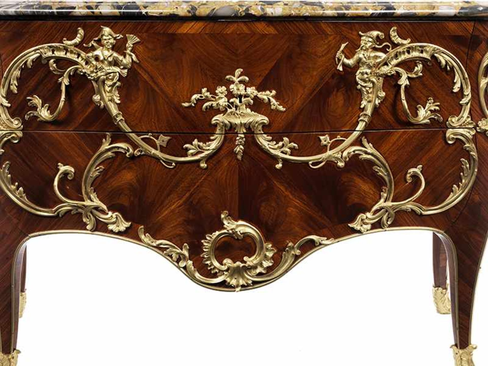 Louis XV commode, - Bild 8 aus 9