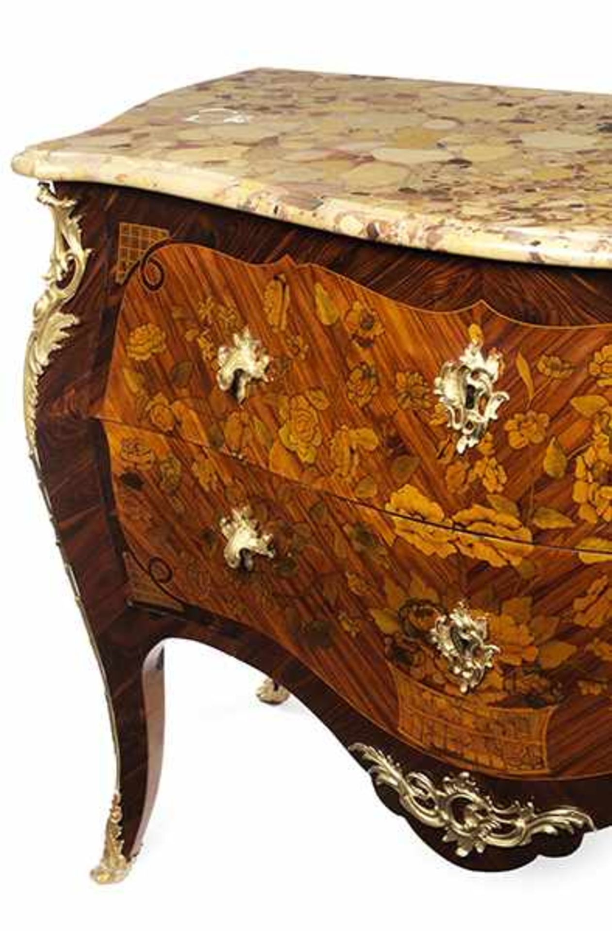 Magnificent Louis XV commode - Bild 4 aus 8