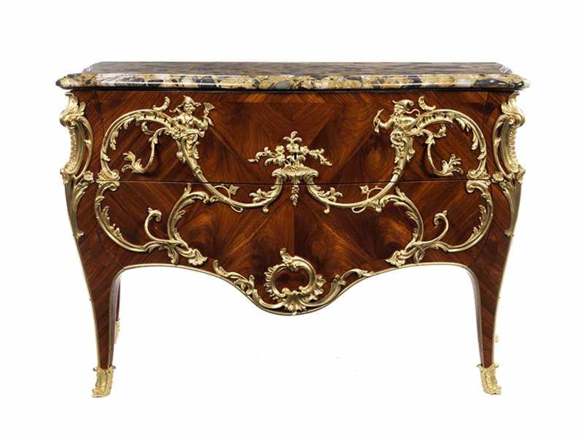 Louis XV commode, - Bild 3 aus 9