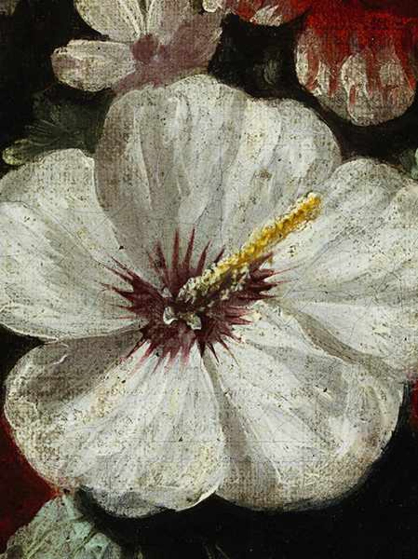 Pseudo Simons, tätig 1650 - 1680, Drittes Viertel 17. Jahrhundert BLUMENSTILLLEBEN Öl auf - Bild 2 aus 5