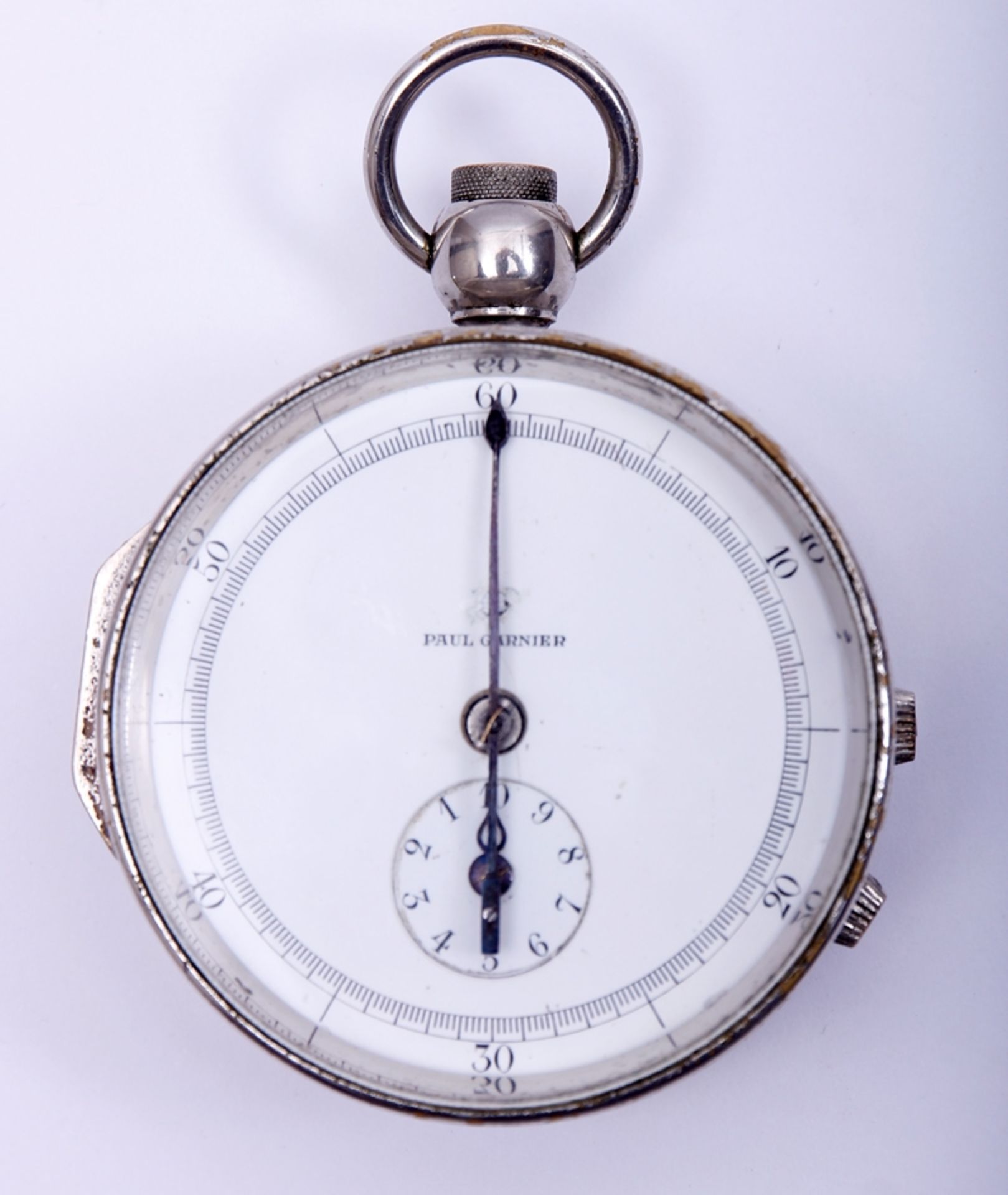 Punktier-Chronograph, Paul Garnier (1801 in Epinal - 1869 in Paris), um 1825/30, rundes,