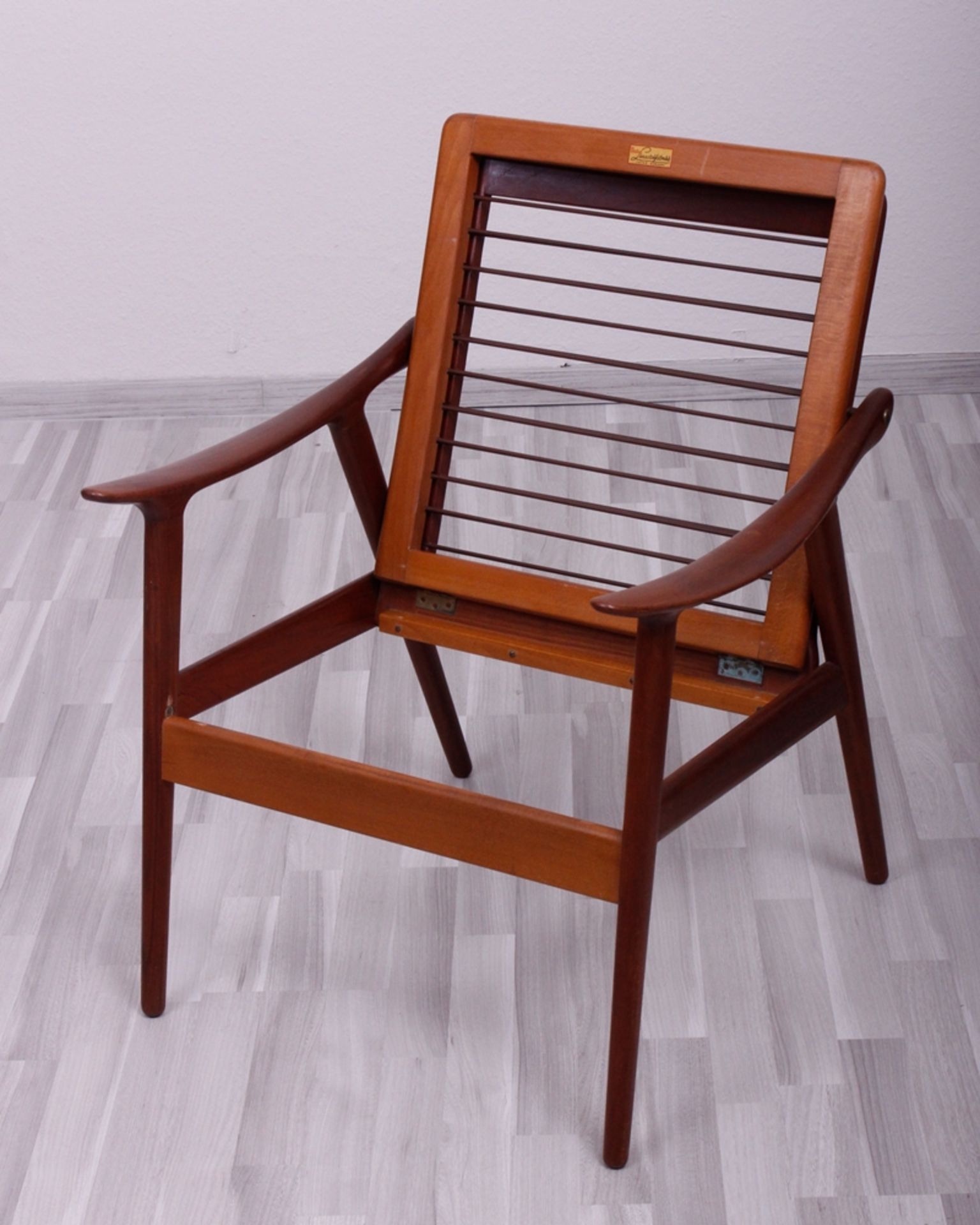 Fredrik A. Kayser (1924-1968), 2 Sessel, Modell 563, Hersteller Vatne Møbler, 1950er Jahre, Teak, - Bild 4 aus 5