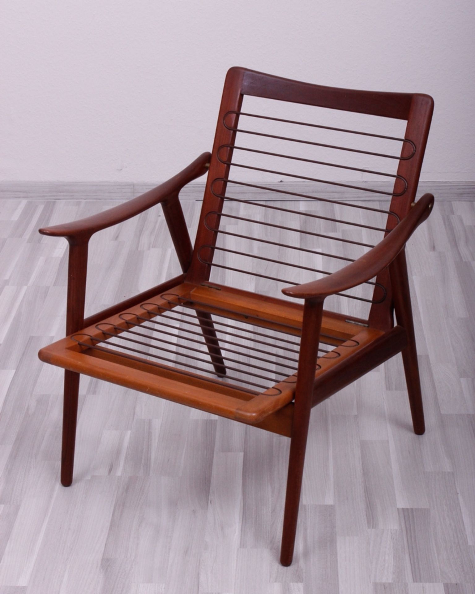 Fredrik A. Kayser (1924-1968), 2 Sessel, Modell 563, Hersteller Vatne Møbler, 1950er Jahre, Teak, - Bild 3 aus 5