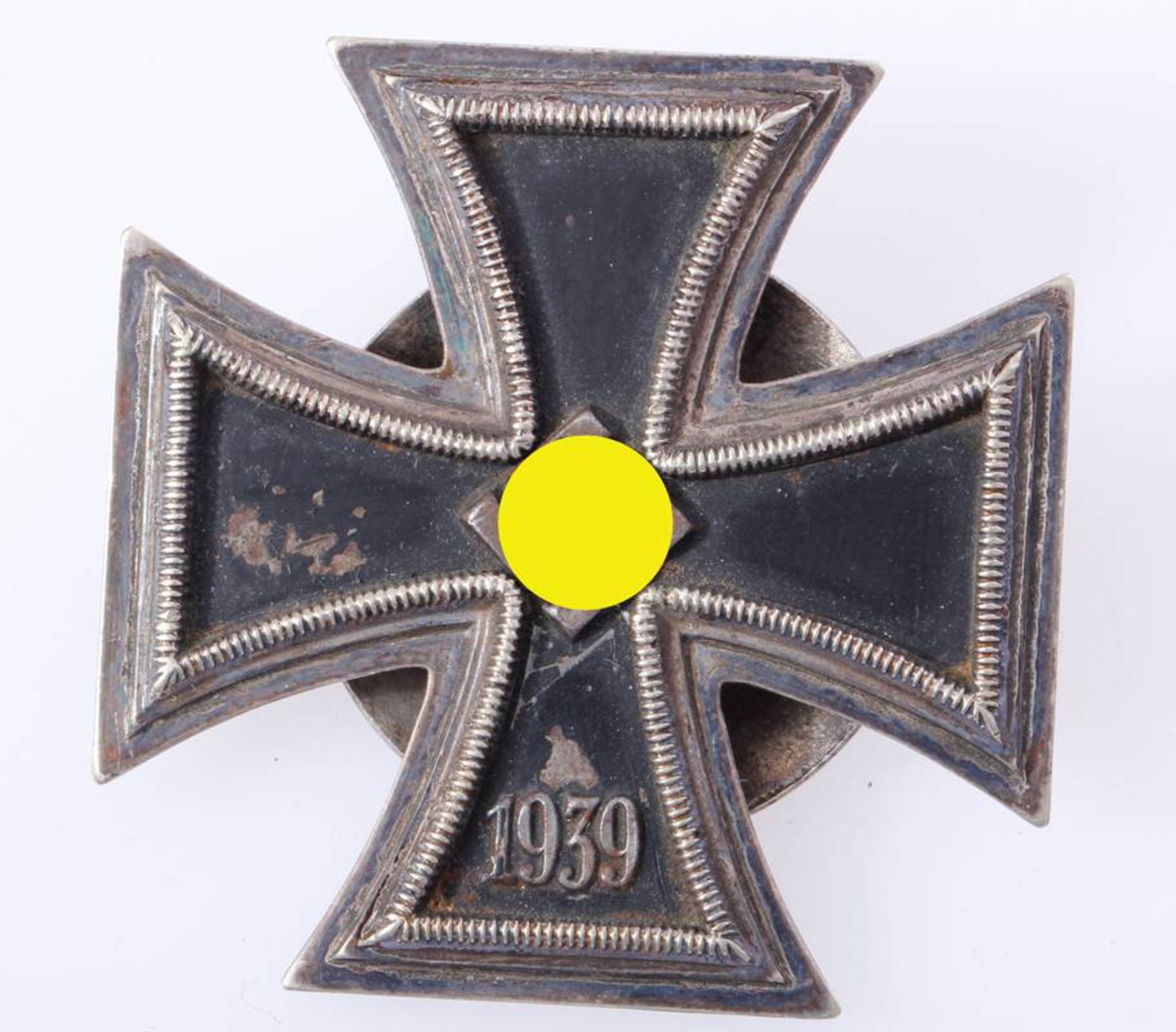 Eisernes Kreuz 1. Klasse 1939 an SchraubscheibeKreuz an Schraubscheibe des Herstellers L/58 .