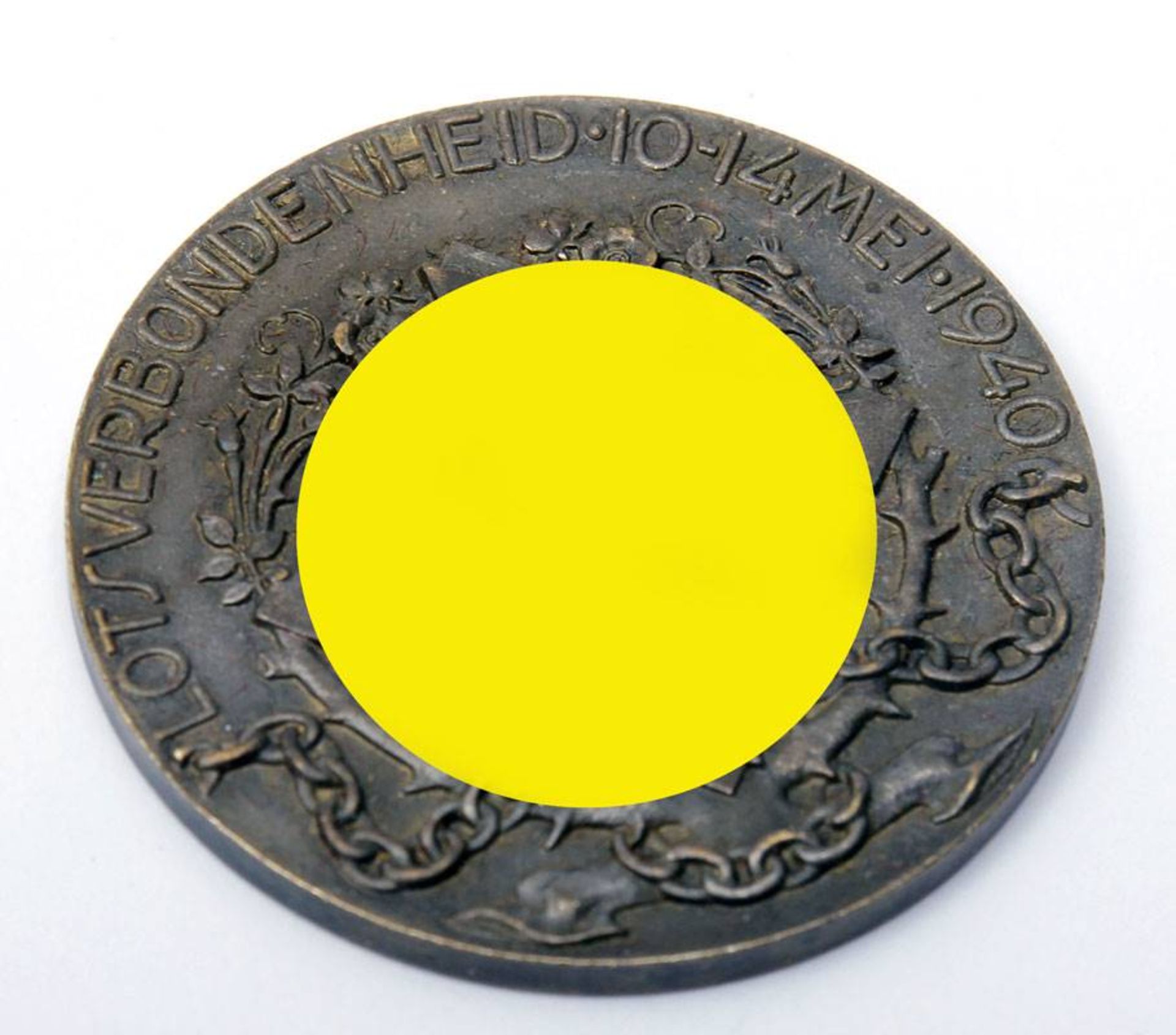 Nichttragbare Erinnerungsmedaille des NSB "Gedenkpennig"Runde Bronzemedaille, Durchmesser 40 mm. - Bild 4 aus 4