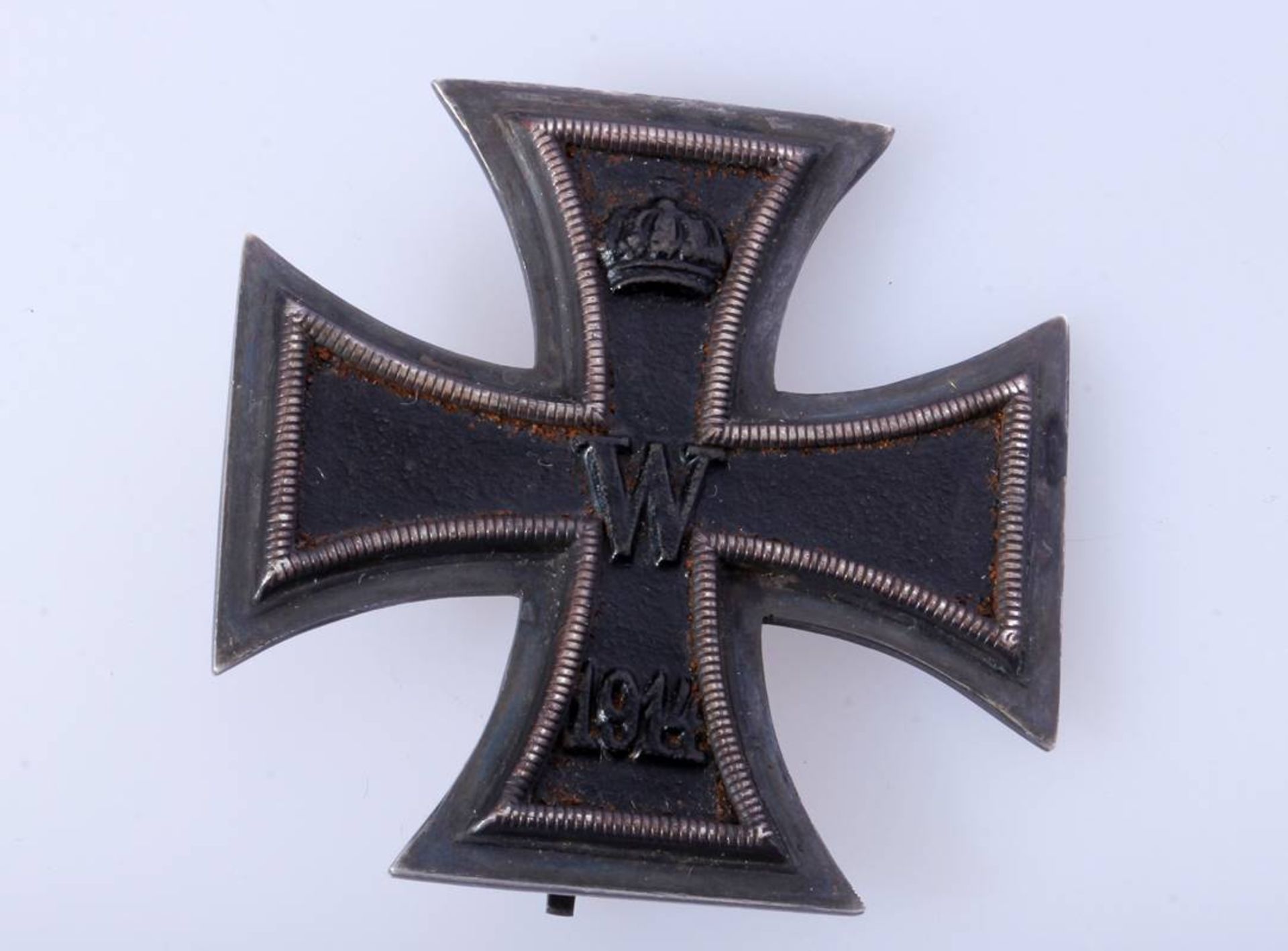 Eisernes Kreuz 1. Klasse 1914Das Kreuz auf der Rückseite mit 835 Silberstempel.