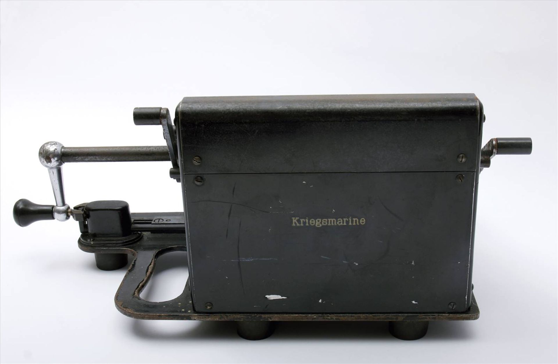 Rechenmaschine der KriegsmarineSeltene Rechenmaschine Typ Brunsviga. Baujahr 1940 - Bild 4 aus 4