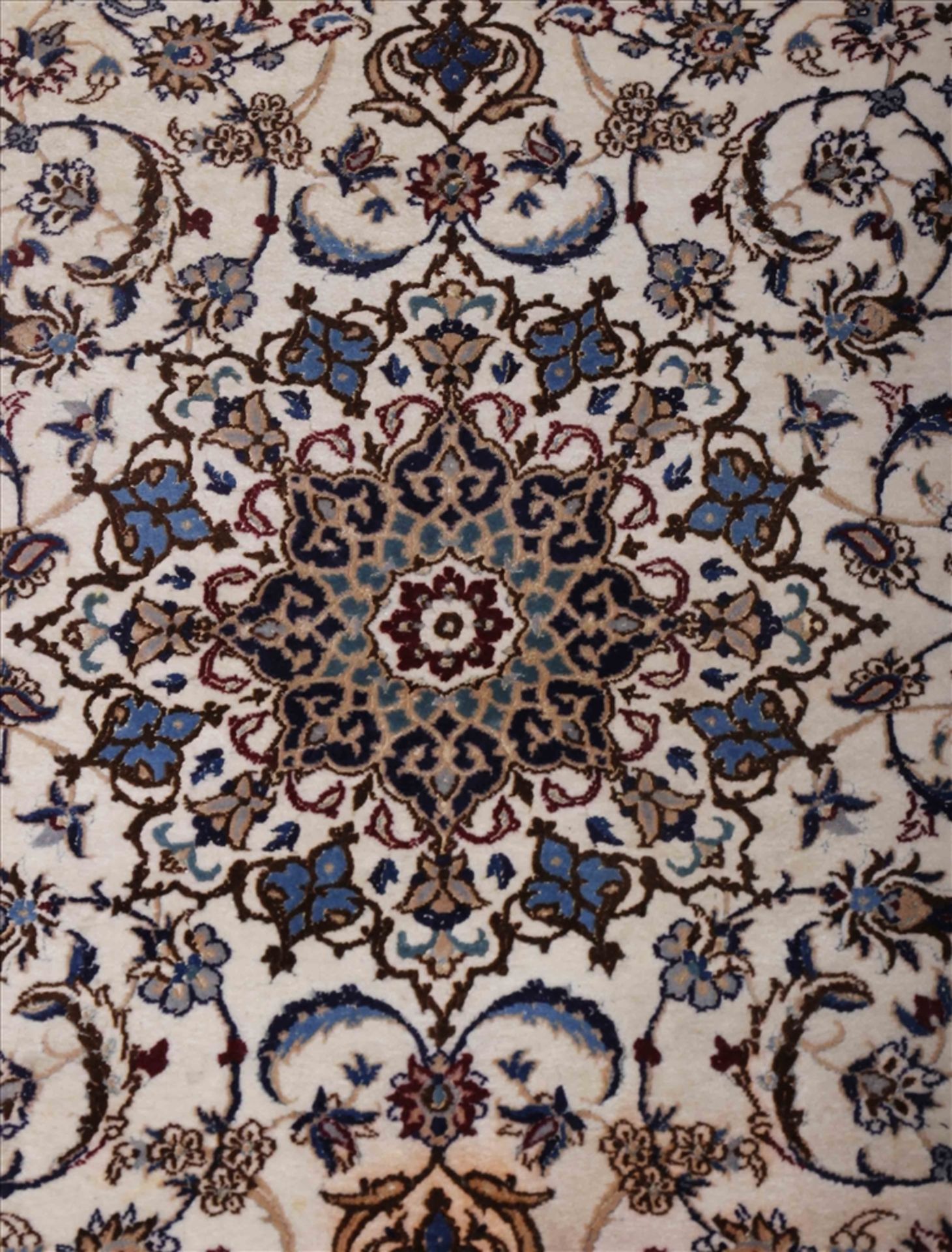 Teppich, NainSeidenanteil, sehr fein, 150x103cm - Image 3 of 3