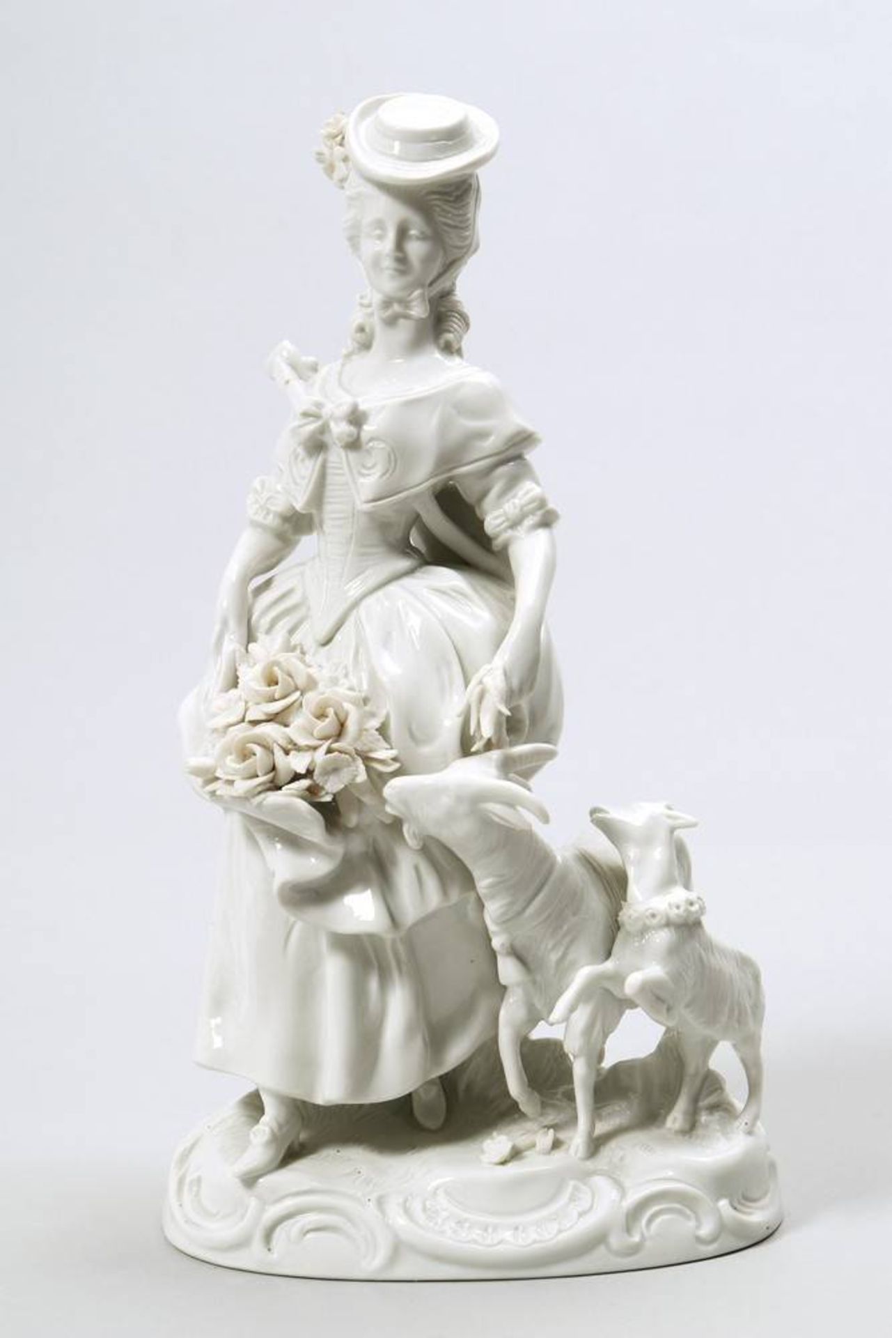 2 figural groups german, 20th C., porcelain, marked, H: 14-25cm, minor chips2 Figurengruppen - Bild 5 aus 7