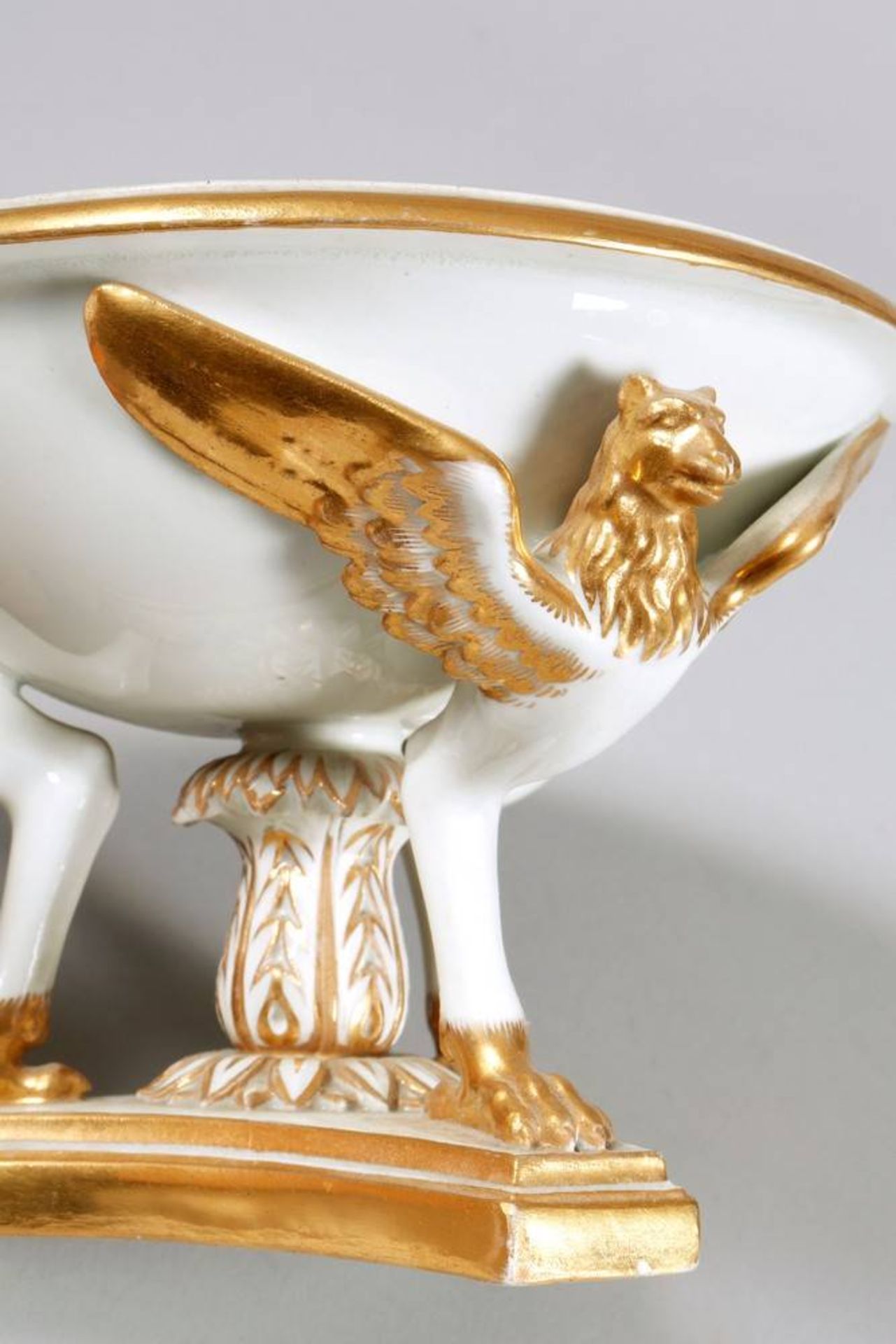 Empire tazza kaiserliche Manufaktur Wien (Vienna), 1815, gold decoration, marked, impressed No. " - Bild 4 aus 5