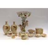 Royal Worcester blush ivory,