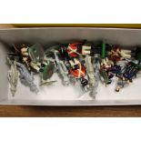 A collection of assorted painted lead figures (one box)