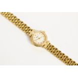 Chopard, a lady's 18ct gold Chopard bracelet watch,