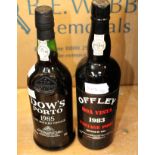 Dows vintage port 1985 and Offley 1983 (2)