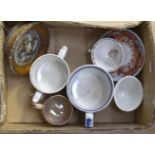 A collection of early 19th Century ceramics including mugs,