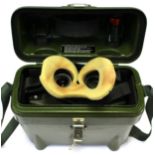 Cold War era British Military binoculars "Steadyscope GS907/1A" Serial number 0112.